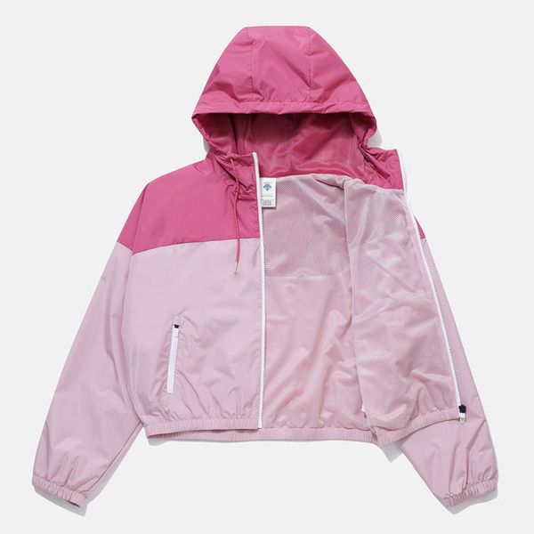 ÁO KHOÁC THỂ THAO NỮ DESCENTE INNER MESH COLOR BLOCK JACKET - WOMENS