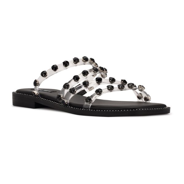 Dép Quai Ngang Nữ Sandals Nine West Wnevan3-A 22B1