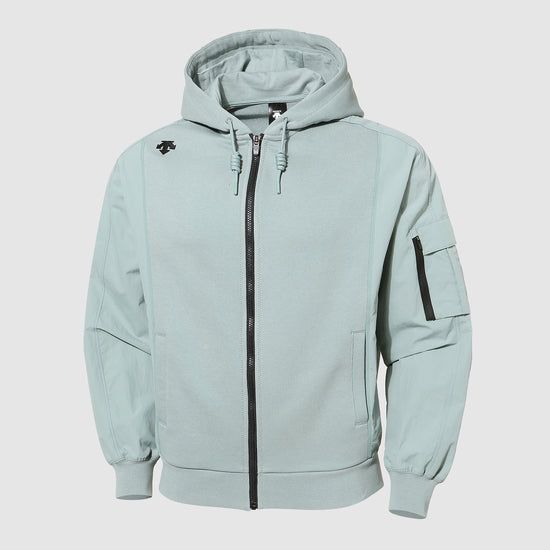 ÁO KHOÁC HOODIE THỂ THAO NAM DESCENTE TRAINING DÂY KÉO PHOM RỘNG