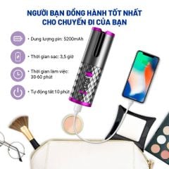 Máy Uốn Tóc Không Dây Hyundai HC120GY