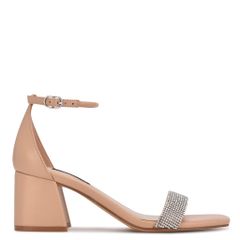 Giày Cao Gót Nữ Gót Vuông Nine West Wngretale3 22B5