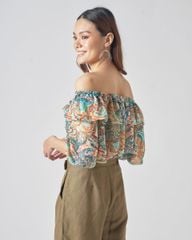 Quần Short Nữ F2 Linen Rêu