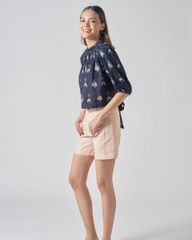 Quần Short Nữ F2 Linen Hồng