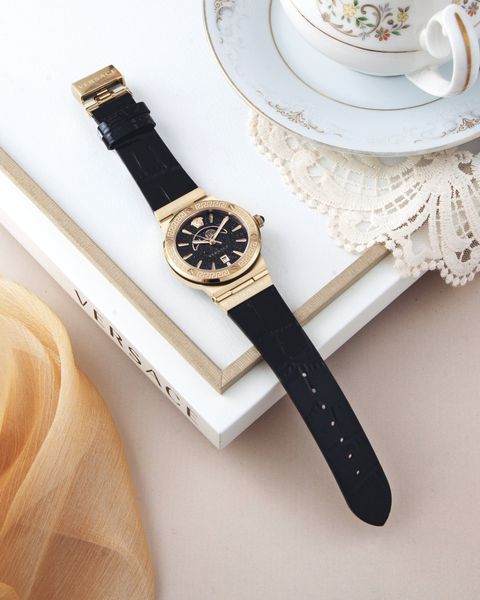 Đồng Hồ Nữ VERSACE Greca Logo Moonphase