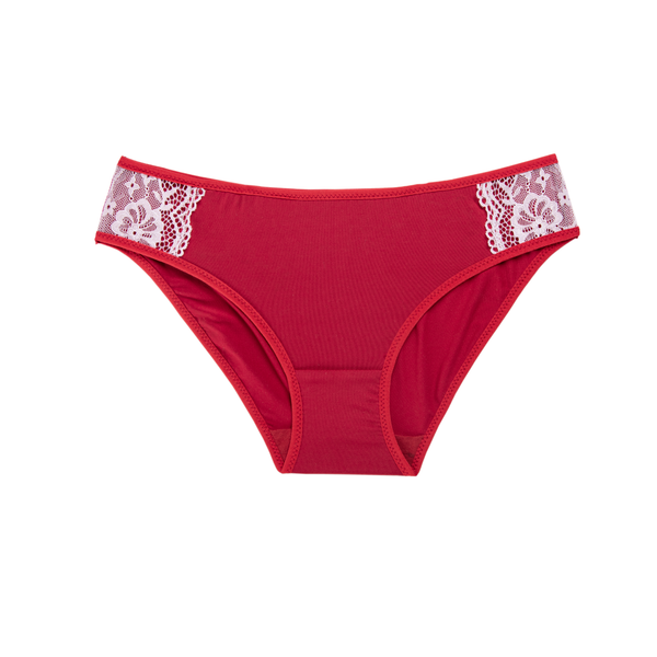 Bộ Áo Cúp Ngang và Combo 5 Quần Lót Nữ Thun Lạnh Scarlet Miley Lingerie BRM04002_FMM0405