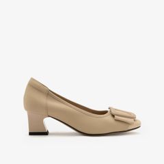 Giày Cao Gót Nữ PAZZION Penelope Elegant Buckle Block Heels