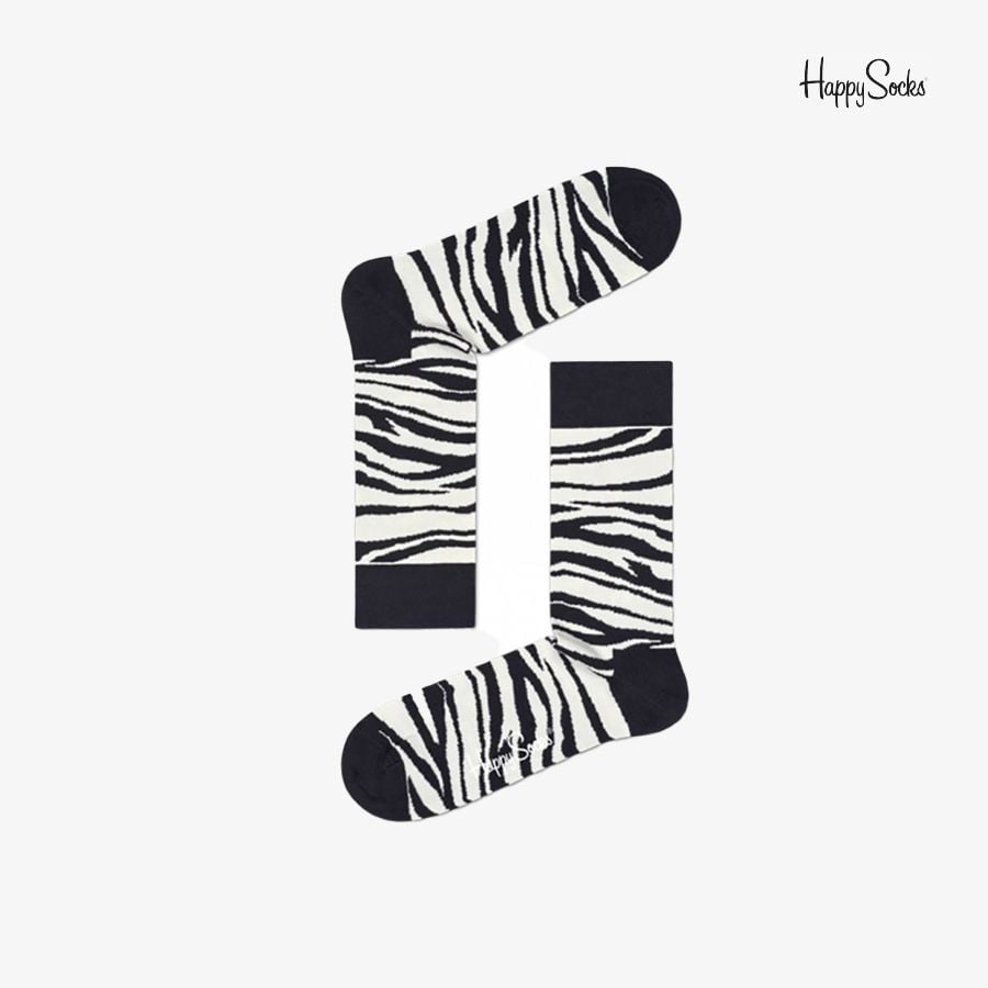 Vớ Unisex HAPPYSOCKS Zebra