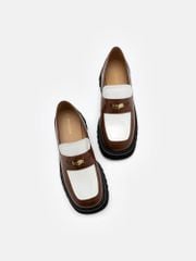 Giày Lười Nữ Pazzion Zilpah Embellished Two-Tone Penny Loafers