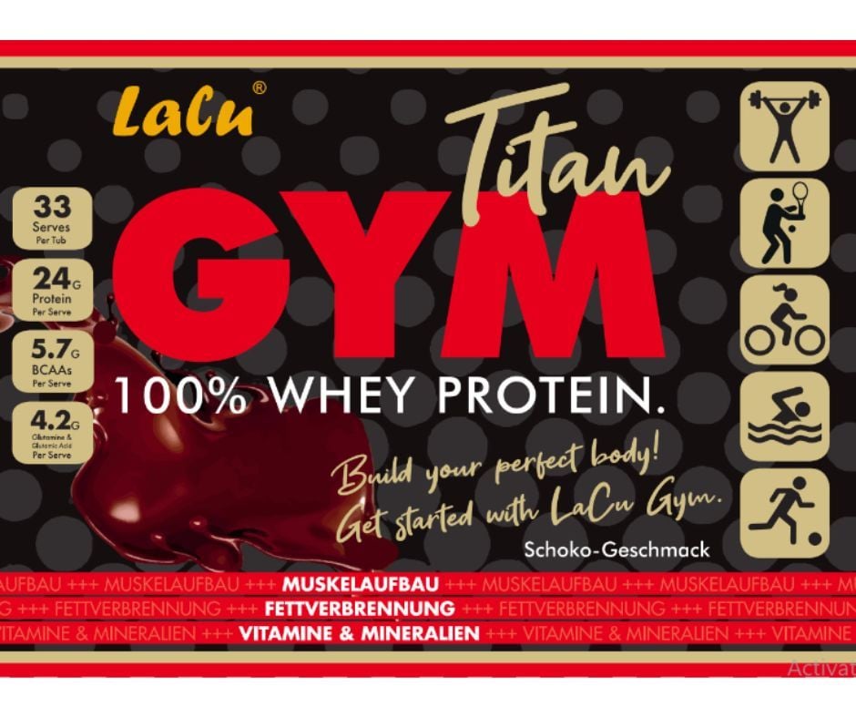 Socola - Thực phẩm bổ sung Lacu Whey Protein 2000g nhập khẩu nguyên hộp