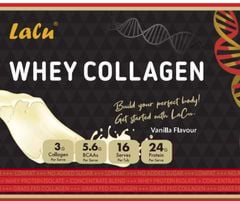 Vani - Thực phẩm bổ sung Lacu Whey Collagen 500g nhập khẩu nguyên hộp