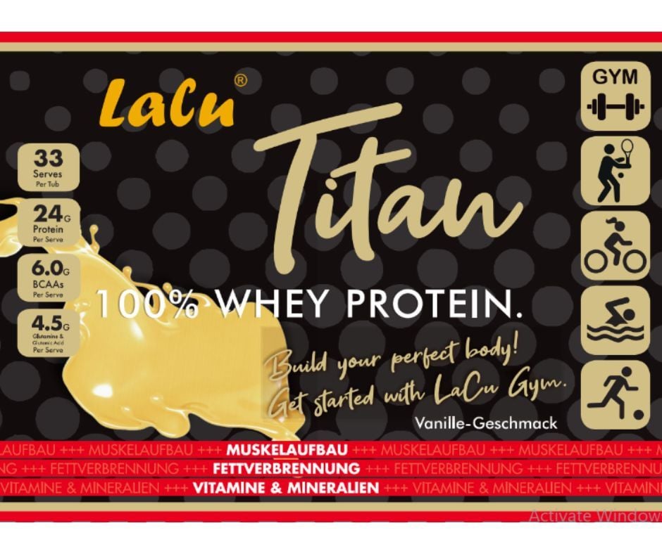 Vani -  Thực phẩm bổ sung Lacu Whey Protein 5000g nhập khẩu nguyên hộp