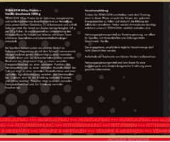 Vani - Thực phẩm bổ sung Lacu Whey Protein 1000g nhập khẩu nguyên hộp