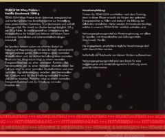 Vani - Thực phẩm bổ sung Lacu Whey Protein 2000g nhập khẩu nguyên hộp