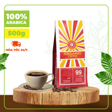  Cà phê Arabica hữu cơ rang xay nguyên chất 100% Hạ Long 99 gói 250g/500g - Organic Coffee JSC 