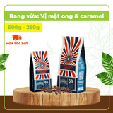  Cà phê rang xay nguyên chất Arabica Blend Hội An 66, Cafe rang mộc pha phin/pha máy gói 250g/500g - Organic Coffee JSC 