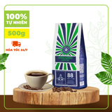  Cà phê rang xay nguyên chất Robusta Blend Sài Gòn 88, Cafe rang mộc pha phin/pha máy gói 250g/500g - Organic Coffee JSC 