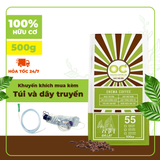  Cà phê thải độc đại tràng Enema hữu cơ Túi lọc và Bột Tiêu Chuẩn gói 500gr - 250gr - Organic Coffee JSC 
