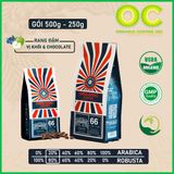  Cà phê rang xay nguyên chất Arabica Blend Hội An 66, Cafe rang mộc pha phin/pha máy gói 250g/500g - Organic Coffee JSC 