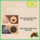  Cà phê rang xay nguyên chất Robusta Blend Sài Gòn 88, Cafe rang mộc pha phin/pha máy gói 250g/500g - Organic Coffee JSC 