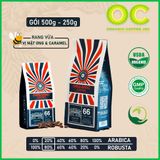  Cà phê rang xay nguyên chất Arabica Blend Hội An 66, Cafe rang mộc pha phin/pha máy gói 250g/500g - Organic Coffee JSC 