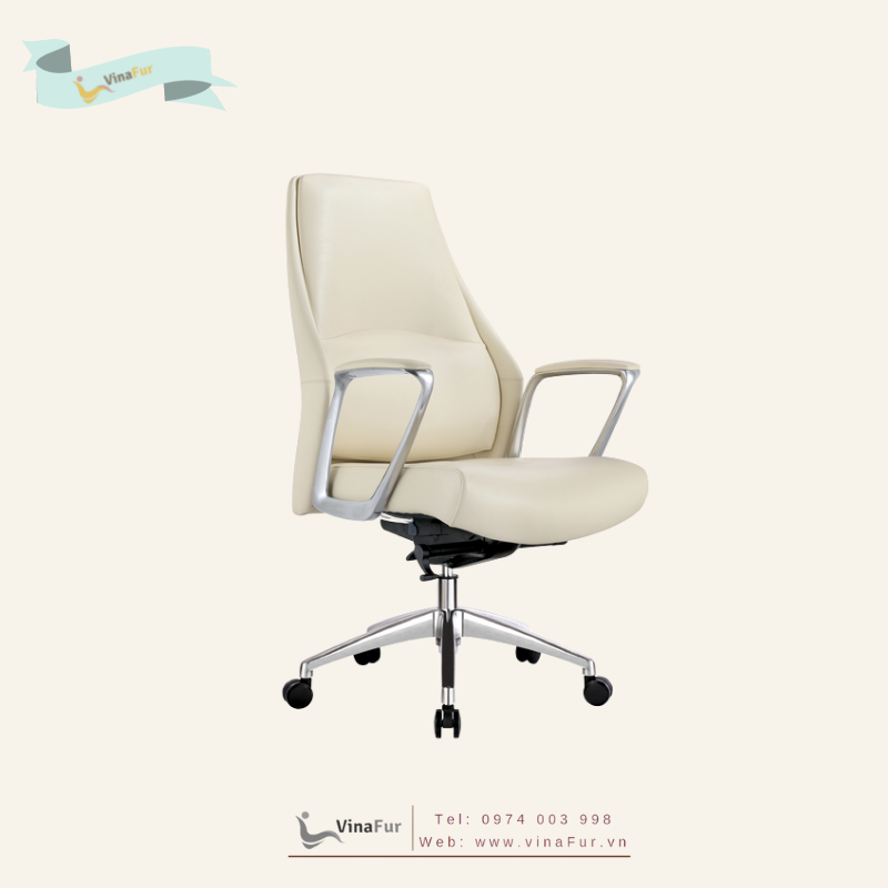 Ghế văn phòng VF- 1902B, ghế da
