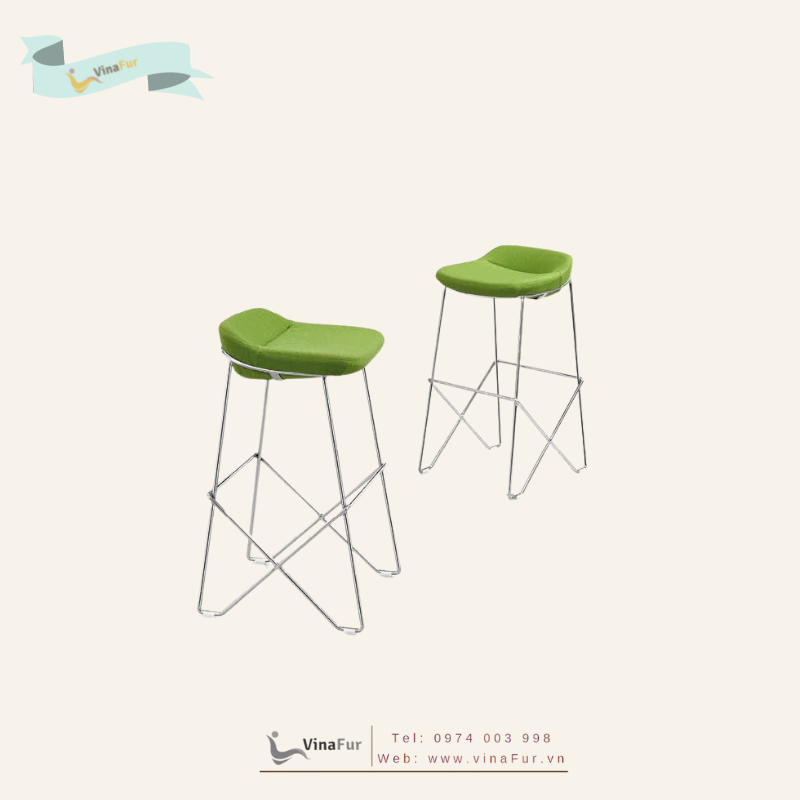 Ghế Bar VNF- 52, ghế bar chân sắt