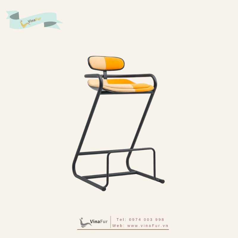 Ghế Bar VNF- RX90029-1, ghế bar chân thép