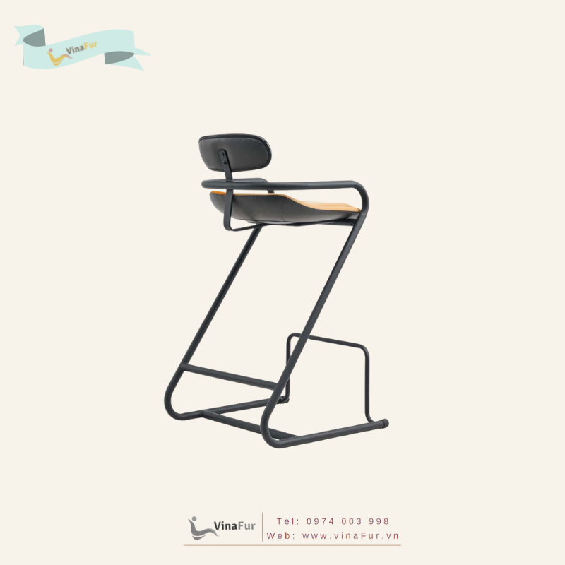 Ghế Bar VNF- RX90029-1, ghế bar chân thép