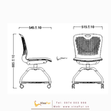 Ghế đào tạo kèm bàn HY-228A