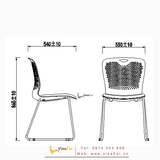 Ghế chân cố định HY-818B
