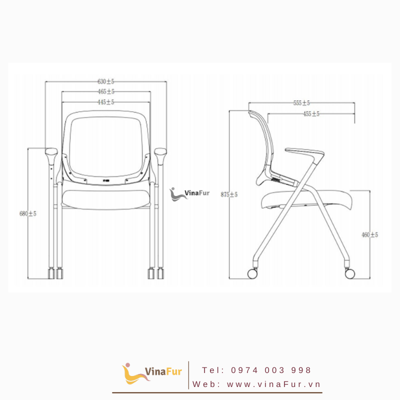 Ghế training HY-839C