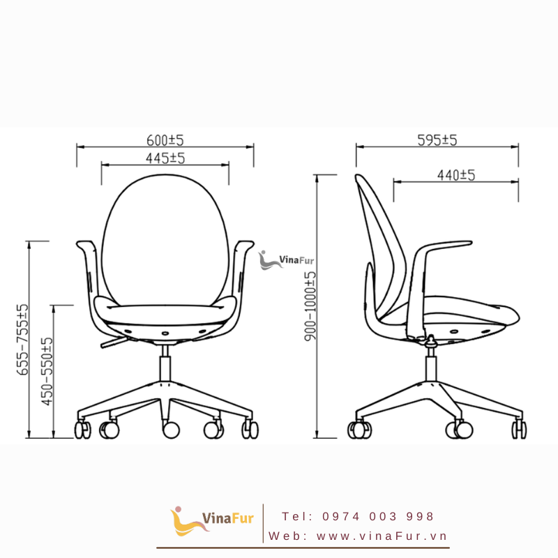 Ghế đào tạo 861