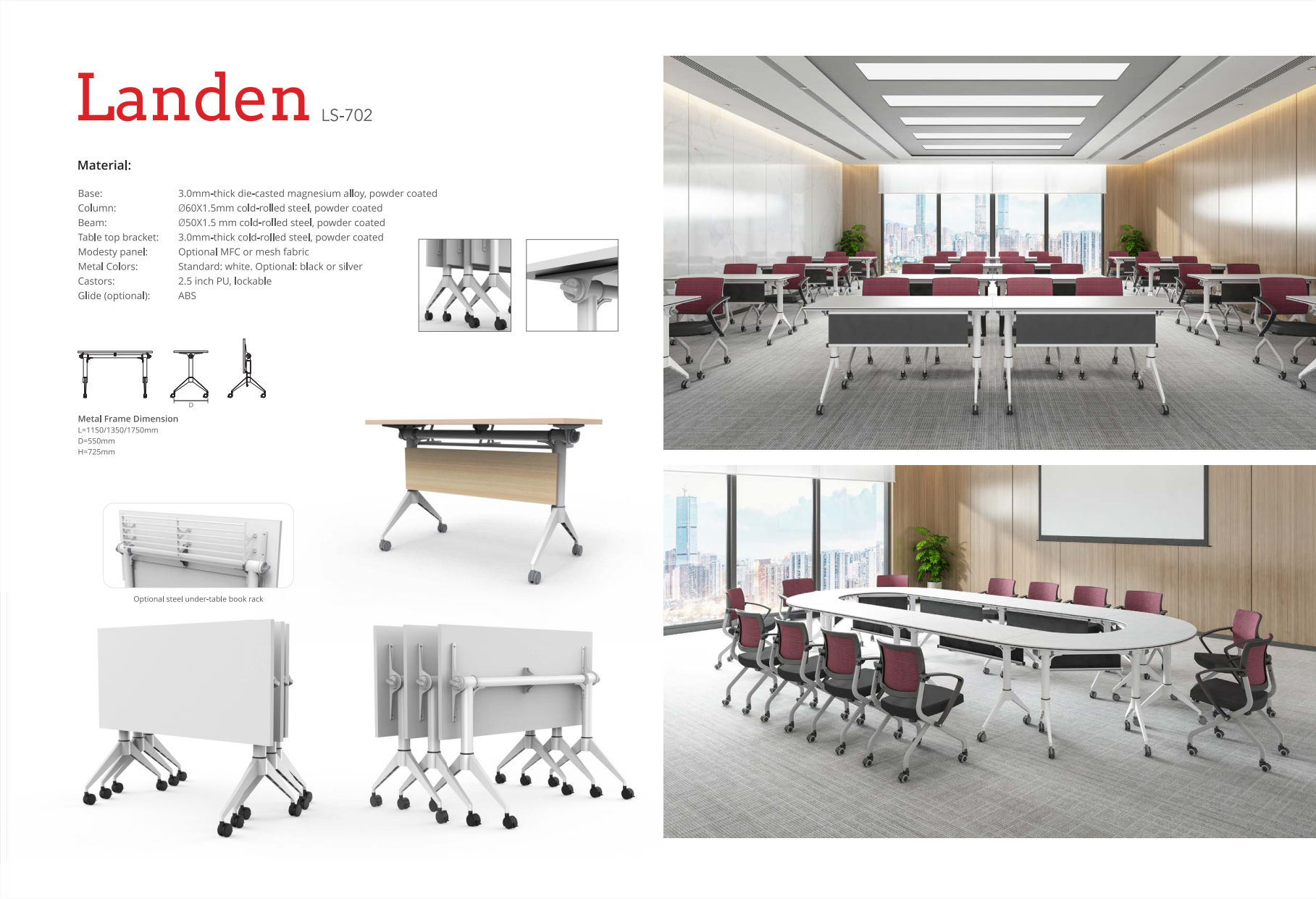 bàn gấp LANDEN LS-702