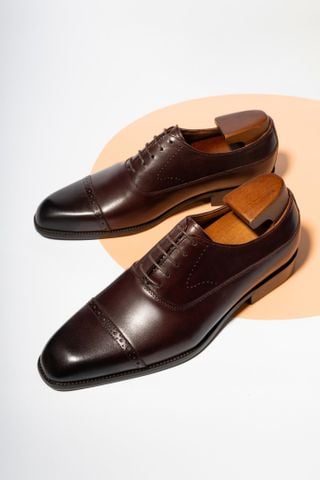 GIÀY BUỘC DÂY ADAM OXFORDS BURGENDY - GTX0012M