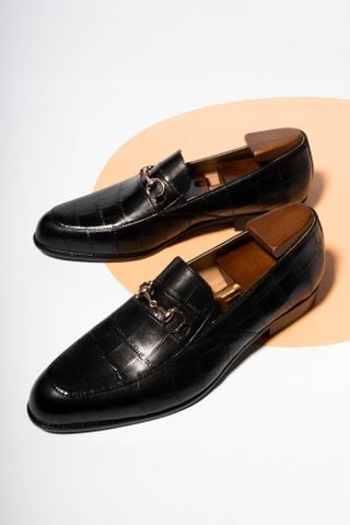 GIÀY LOAFER ĐEN - M5L69DN