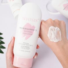 Kem dưỡng thể body kích trắng  tế bào gốc ban đêm Whisis Premium Glutathione Whitening Body Lotion 200ml