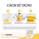 Tinh chất Nghệ Nano Curcumin 365 Premium Hàn Quốc 7680mg 96 tuýp