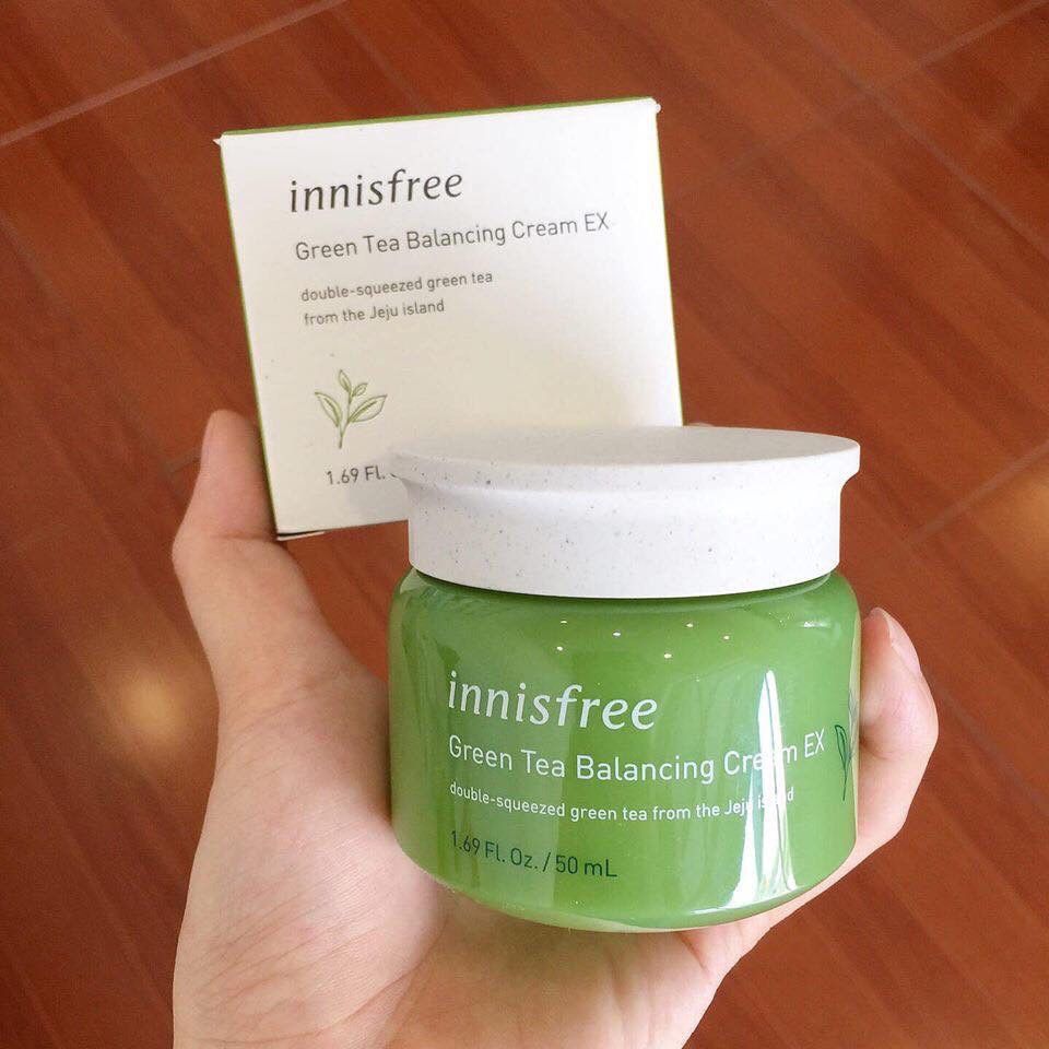 Trang chủ / Chăm sóc da mặt / KEM DƯỠNG DA TỪ TRÀ XANH INNISFREE GREEN