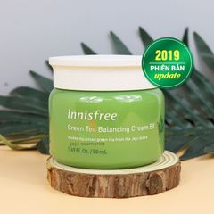 KEM DƯỠNG DA TỪ TRÀ XANH INNISFREE GREEN TEA BALANCING CREAM EX.