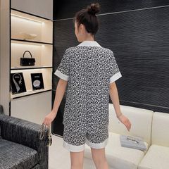 Đồ bộ ngủ Pyjama lụa băng tay ngắn quần ngắn NT13