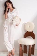 Đồ bộ Pijama lụa băng tay ngắn quần dài TN44