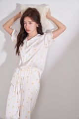 Đồ bộ Pijama lụa băng tay ngắn quần dài TN64