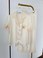 Đồ bộ ngủ Pyjama lụa băng tay ngắn quần dài TN39