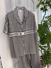 Đồ bộ ngủ Pyjama lụa băng tay ngắn quần dài TN45