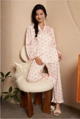 Đồ bộ ngủ nữ Pyjama lụa băng trơn Shury Store tay dài quần dài mặc nhà , mặc ngủ TD81 size 45-75kg