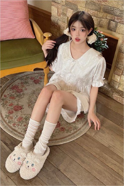 Đồ bộ ngủ nữ Pyjama lụa băng Shury Store tay ngắn quần ngắn mặc nhà , mặc ngủ NT31 kiểu dáng tay cộc size 45-75