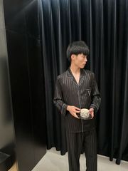 Đồ ngủ pyjama nam nữ Shury Store Home Wear DD49 size 45-95kg màu đen tay dài quần dài  bộ đôi couple chất lụa băng mềm