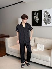 Pijama Đôi Lụa Ngắn Tay CND4 | SHURY STORE HOME WEAR | Set Đồ Ngủ Couple Cao Cấp Sang Trọng