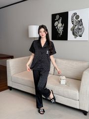 Pijama Đôi Lụa Ngắn Tay CND8 | SHURY STORE HOME WEAR | Set Đồ Ngủ Couple Cao Cấp Sang Trọng
