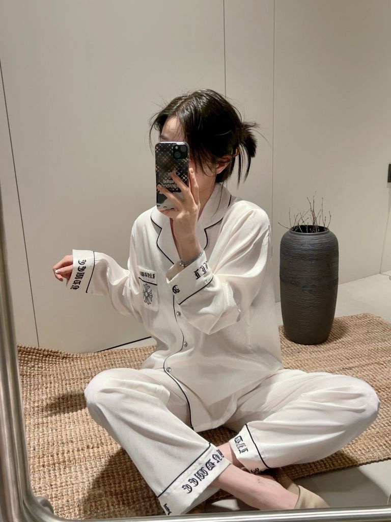 Bộ đồ ngủ nữ lụa vân xước cao cấp TD72  Shury Store Home Wear pijama dài tay sang trọng size 45-75kg